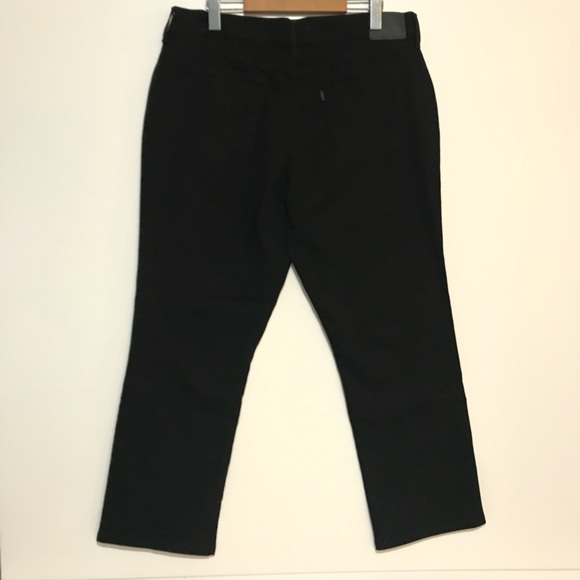 Levis 505 Straight Leg Jeans Black Size 32 - Picture 6 of 14